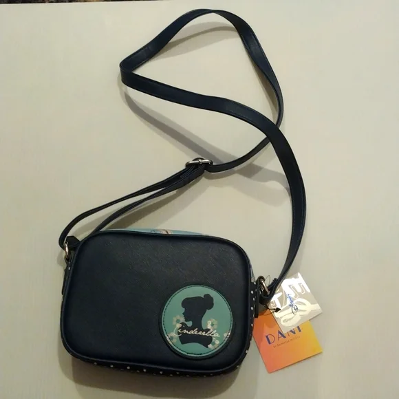 - -Dani Nicole in colab with Disney Cinderella crossbody bag adjustable strap - Picture 2 of 9